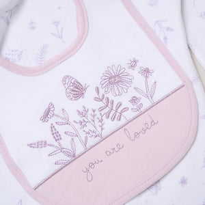 Floral baby girl clothing gift set for Newborn to 3-6 months