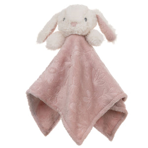 Baby girl comforter in floral embossed fabric