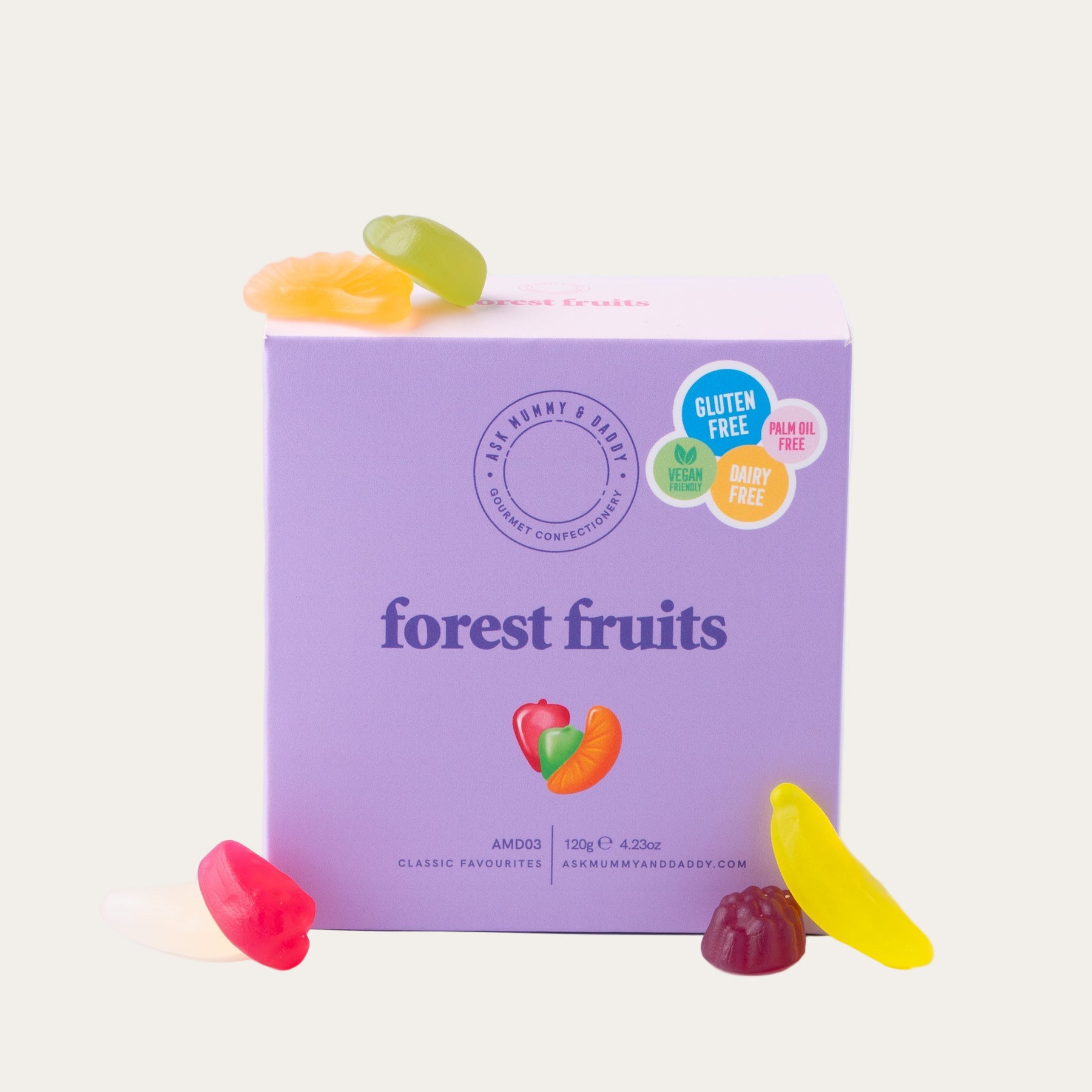 Forest Fruits Vegan Gift Box – Plastic-Free Packaging