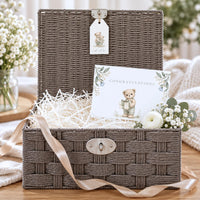 Grey rope hamper basket for design your own hampers