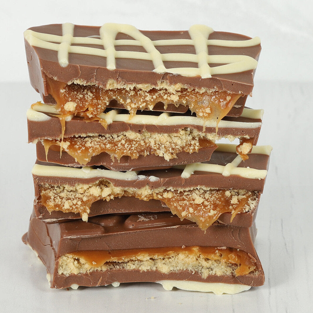Handcrafted Millionaire’s Shortbread Chocolate Gift