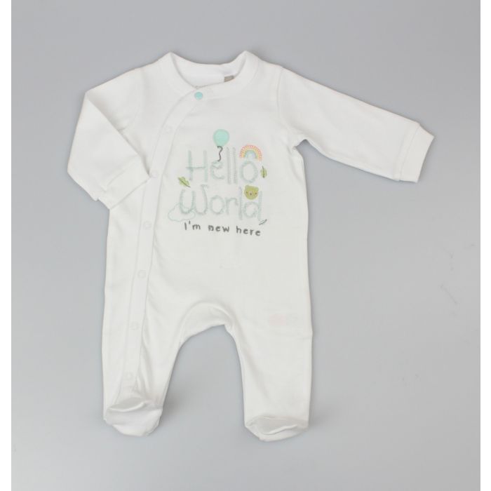 Unisex Baby Clothing &#39;Hello World, I&#39;m New Here&#39;