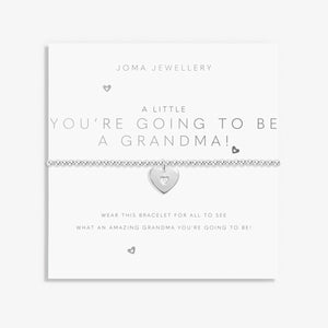 Joma Jewellery grandma announcement bracelet with sentiment card