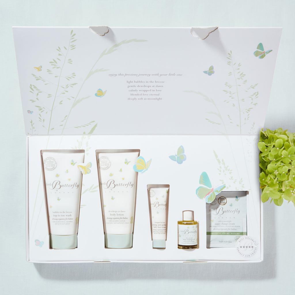 Luxury Essential Skincare Collection for Baby  &#39;Journey of Discovery&#39; by Little Butterfly London