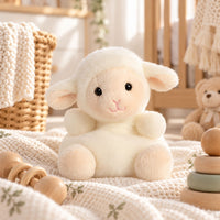 Woolly' Lamb Palm Pal by Aurora Cuddly Toys.