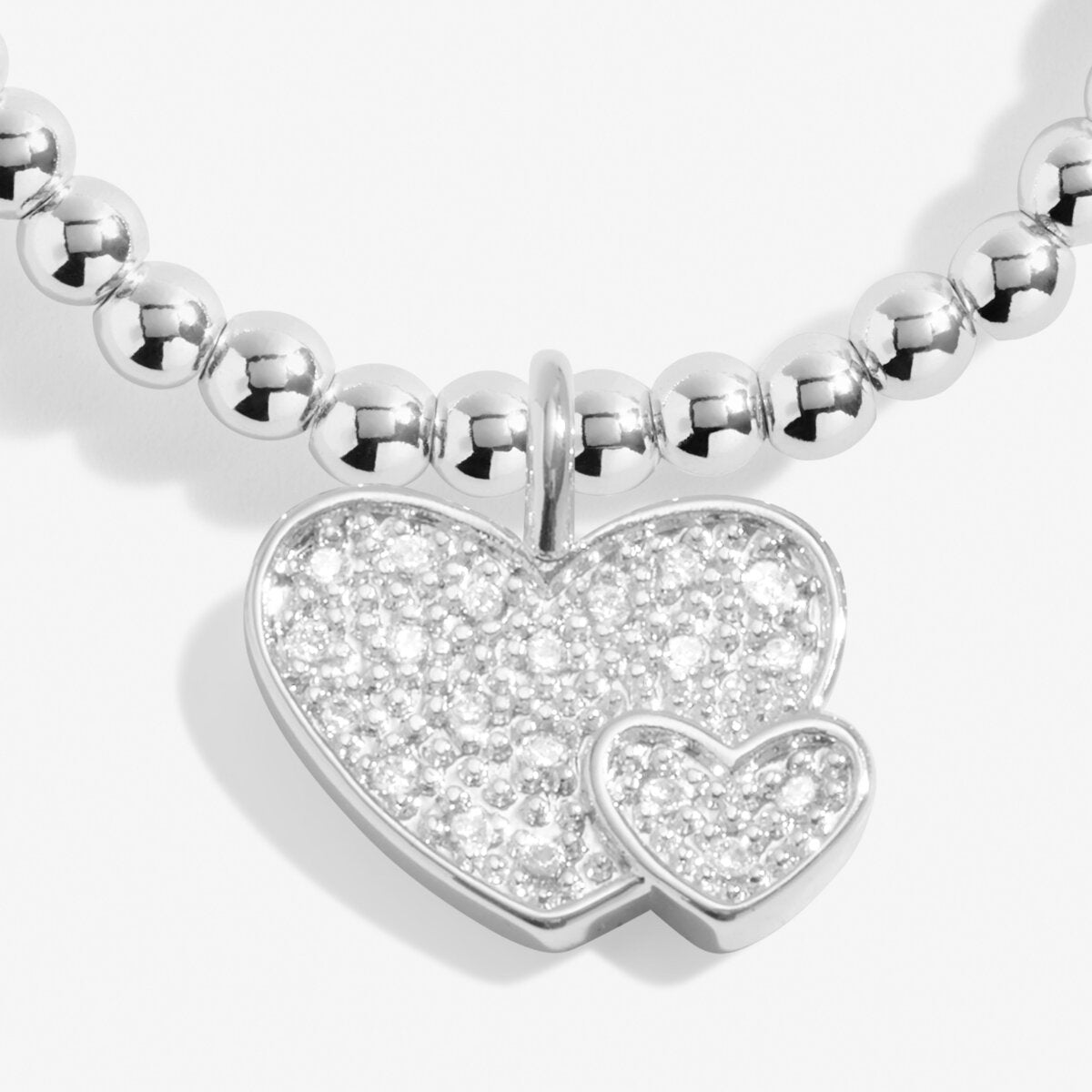 Joma Jewellery Lovely Mum silver bracelet on sentiment card