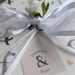 Luxury Gift Wrapping & Card. Bumbles and Boo.
