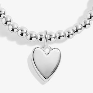 Marvellous Mama silver-plated sentiment bracelet detail