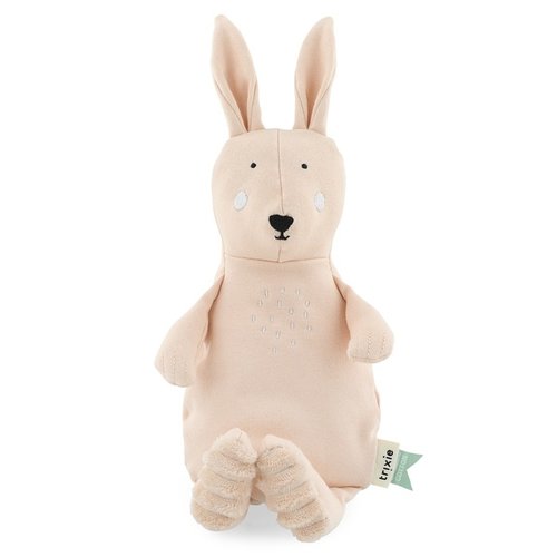 Pale pink rabbit soft toy