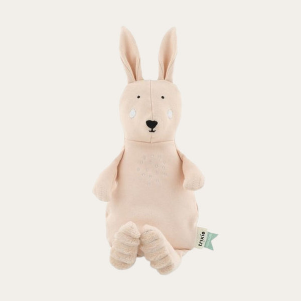 Organic Baby Soft Toy - 'Mrs Rabbit' - Bumbles & Boo