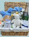mum to be gift with gifts for baby and also mum.