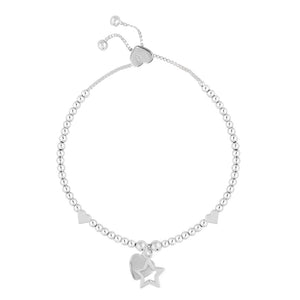 Keepsake charm bracelet in luxury white gift box