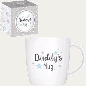 Daddy Mug in White with Gift Box – New Dad Gift