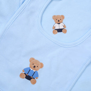 Blue Baby Boy Outfit – newborn clothing gift set