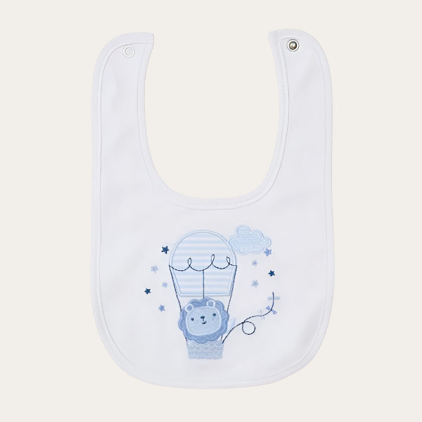 White Blue Layette Set for Baby Boys 0–6 Months