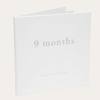 9 months pregnancy journal baby record book.