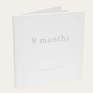 9 months pregnancy journal baby record book.