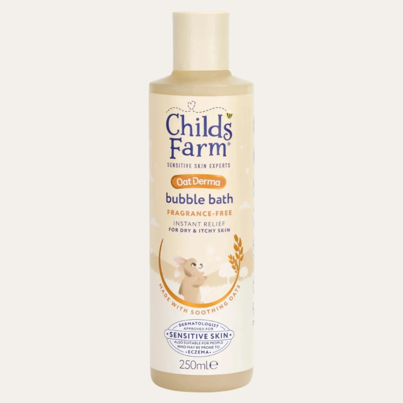 OatDerma Fragrance-Free Baby Bubble Bath 250ml