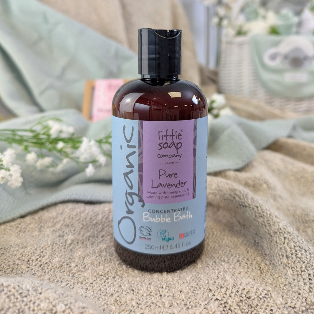 Organic Bubble Bath Lavender 250ml Little Soap Company Bumbles & Boo