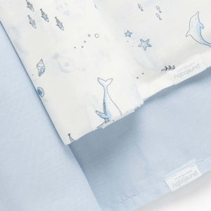 Set of organic cotton baby muslin wraps, lightweight and breathable muslins designed for swaddling and nursery use