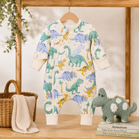 Padded Sleeve Baby Onesie - warm and cosy