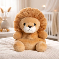 Plush lion soft toy