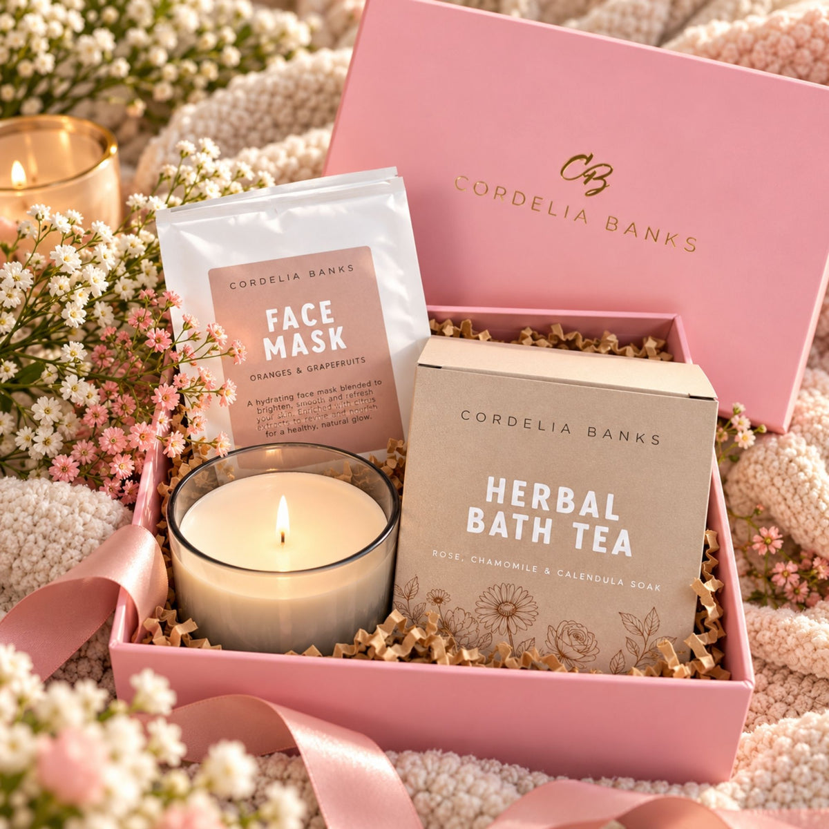Pamper Night In New Mum / Mum To Be Gifts Set Mum Bath & Body.