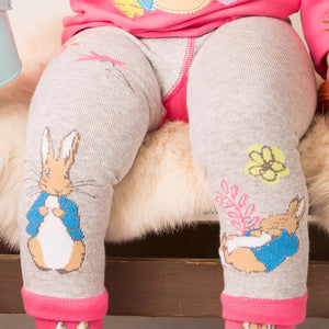 Close-up of Peter Rabbit on Baby Leggings