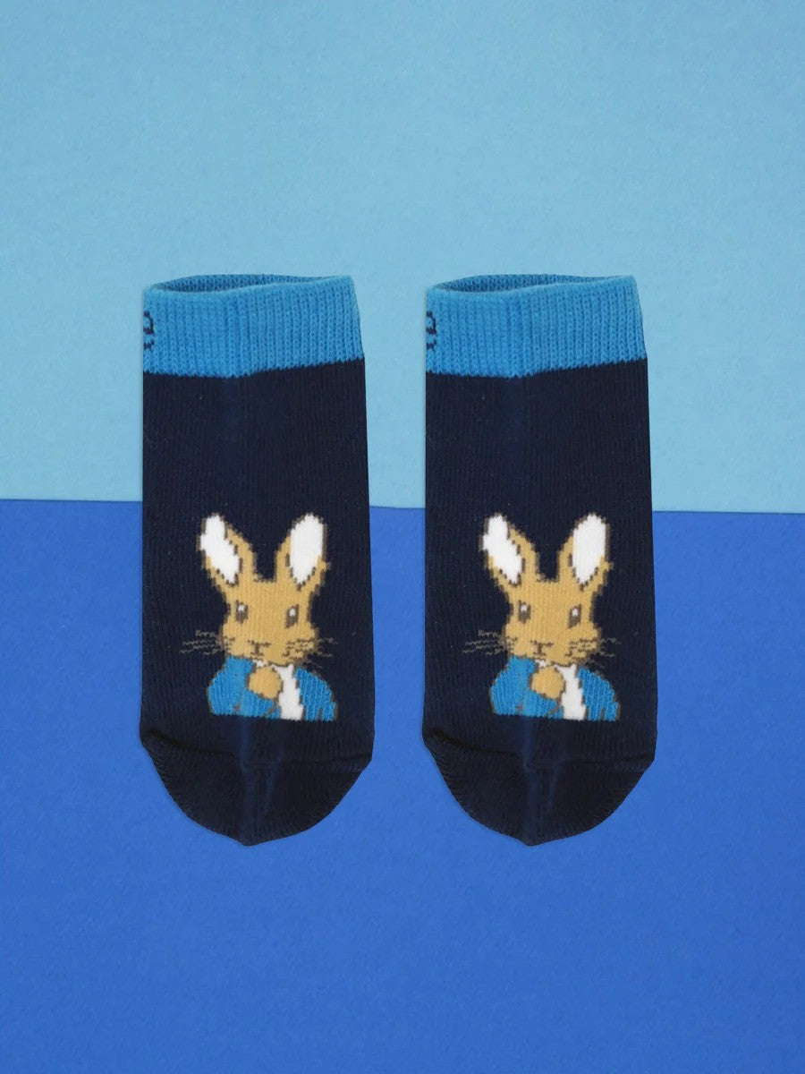 Navy Peter Rabbit socks