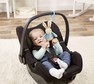 Peter Rabbit soft toy with attachable blue ring