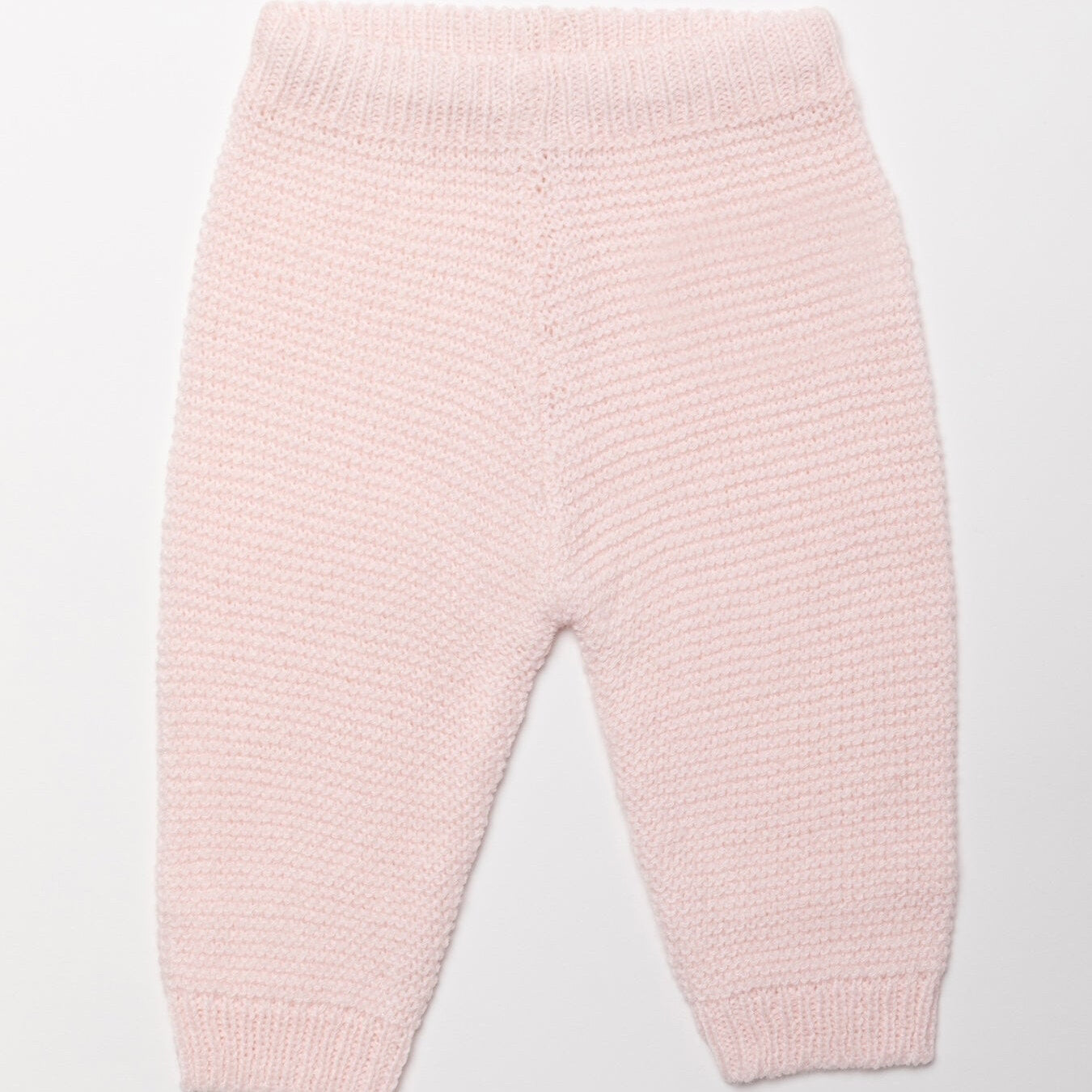 Pink Baby Bow Knit Outfit in Gift Box