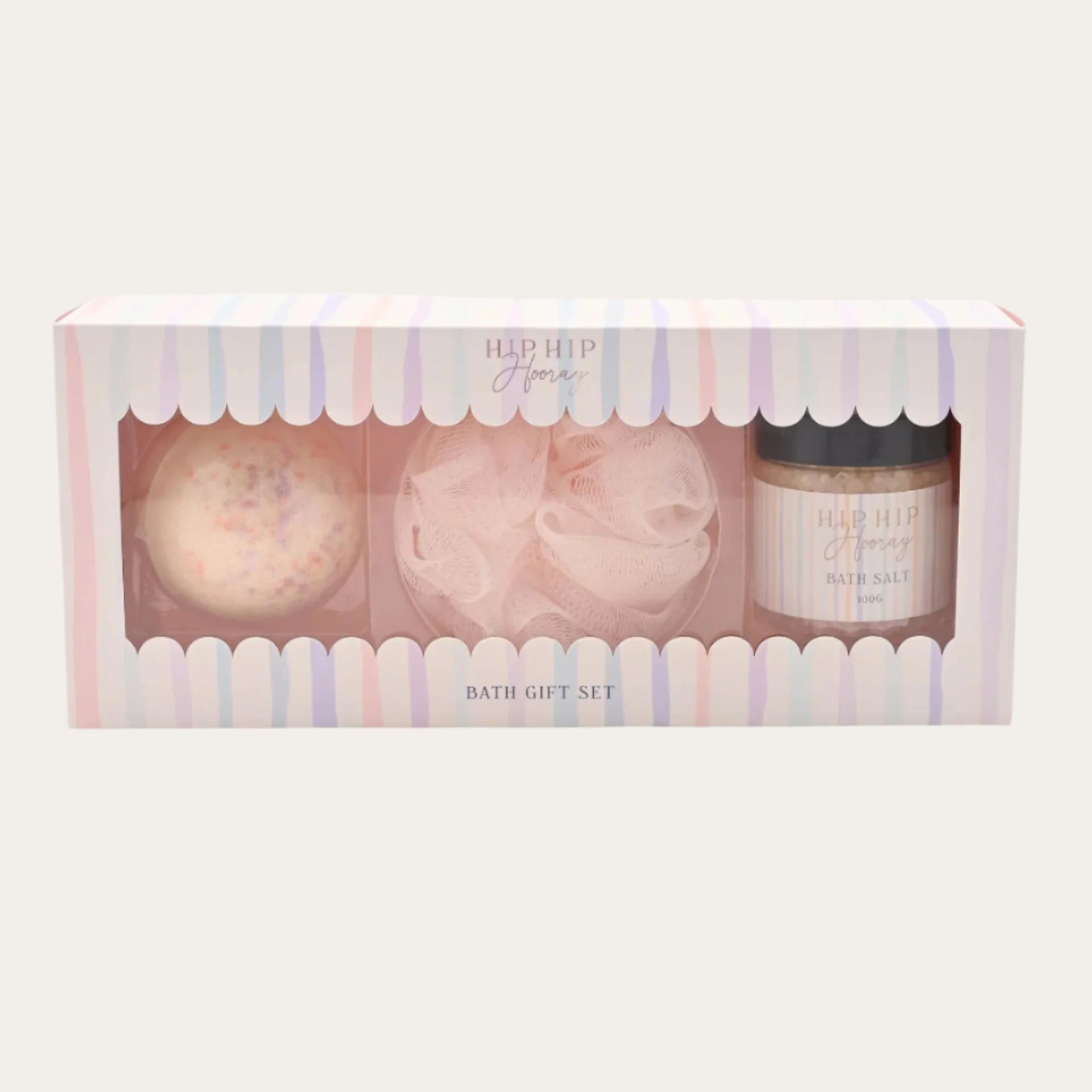 Pink Bath Bomb Gift Set - Relaxing Pamper Box