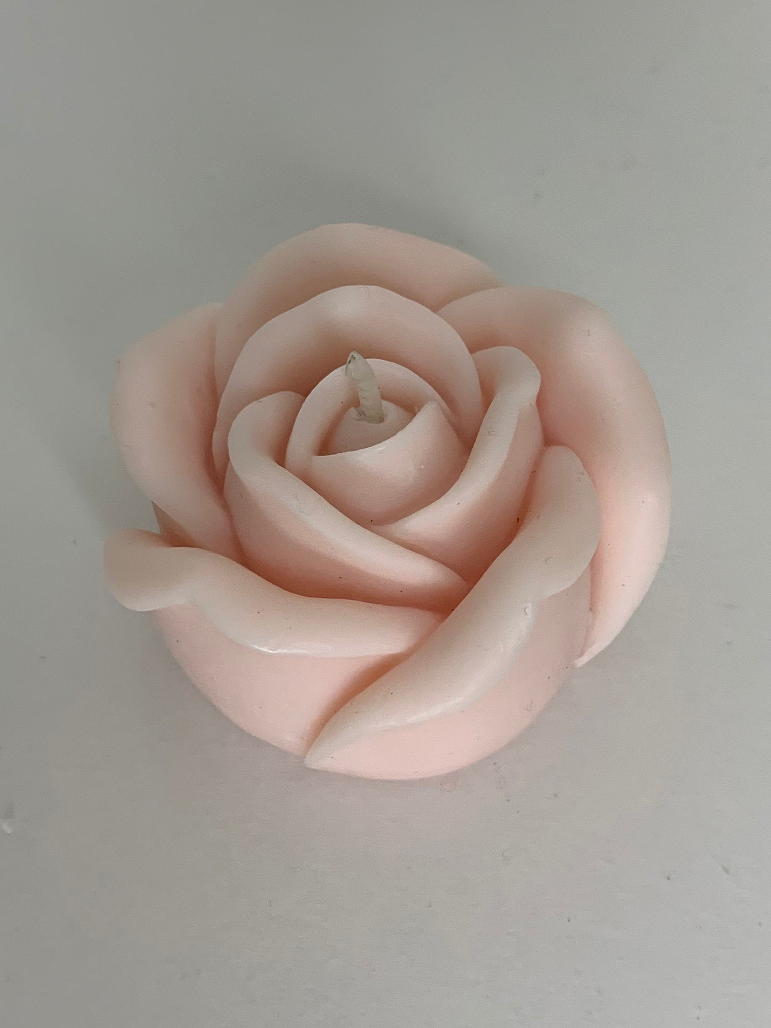 Flower Candle by Comfort Collective London Available in Rose Pink, Yellow or Cream