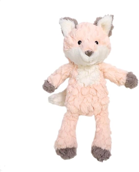 Pink fox soft toy