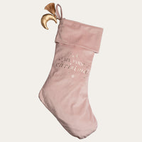 Pink Baby's 1st Christmas Stocking Christmas.