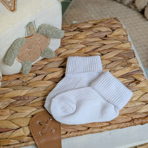 Baby socks in soft cotton.