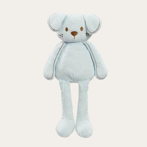 Blue puppy cuddle toy – baby safe