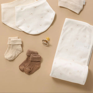 Vanilla bear baby blanket ideal for pram and cuddle time