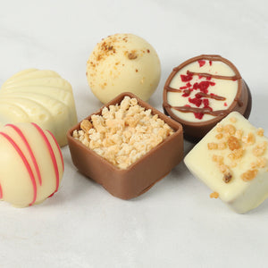 Six Piece White Chocolate Gift Box – Creamy Selection