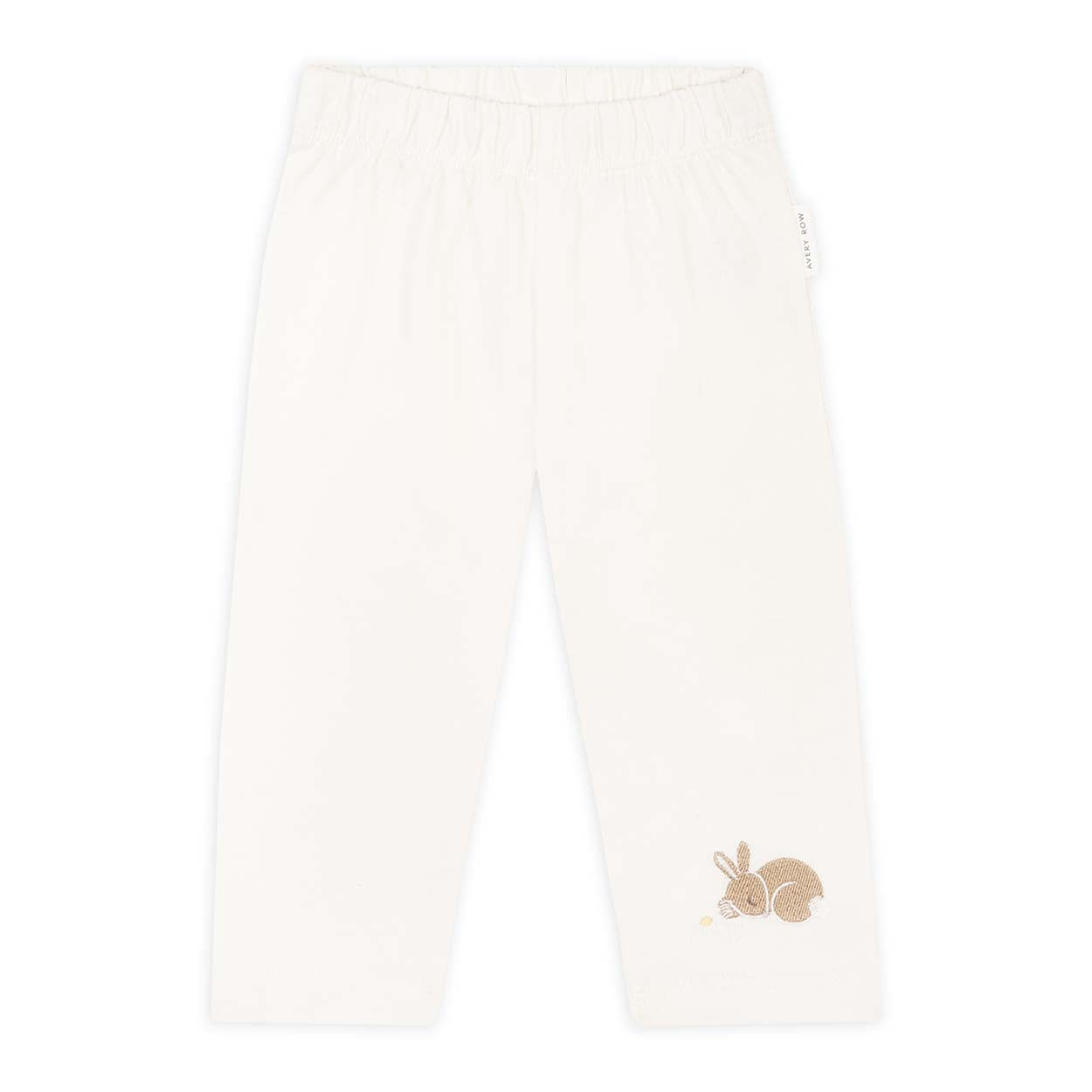 Organic Baby Clothing Unisex Leggings Trousers &#39;Sleepy Bunny&#39;