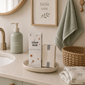 Organic Baby Soap Bar Gentle Botanical Wash Baby Bath & Body.