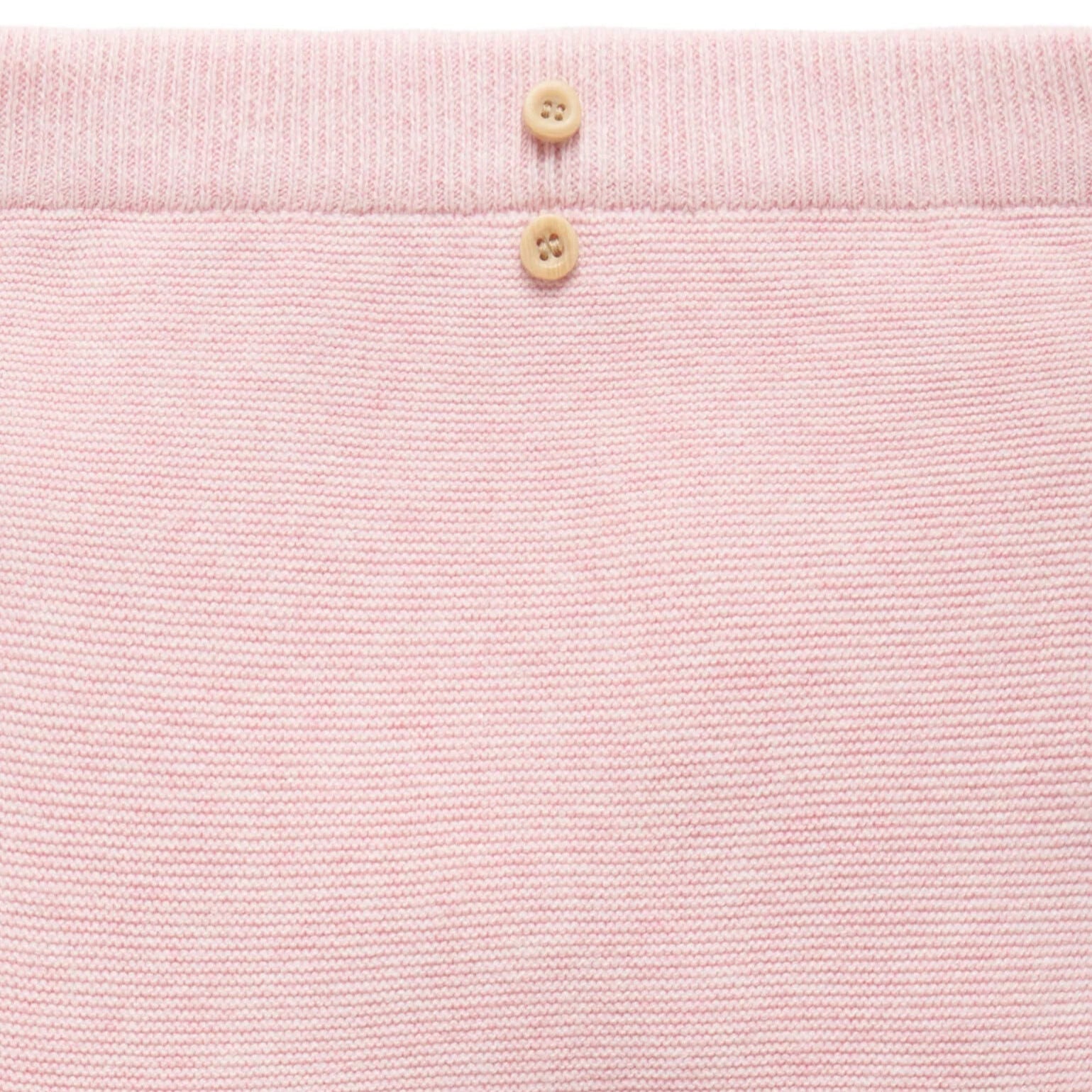 Baby girl leggings with ribbed waist and toes