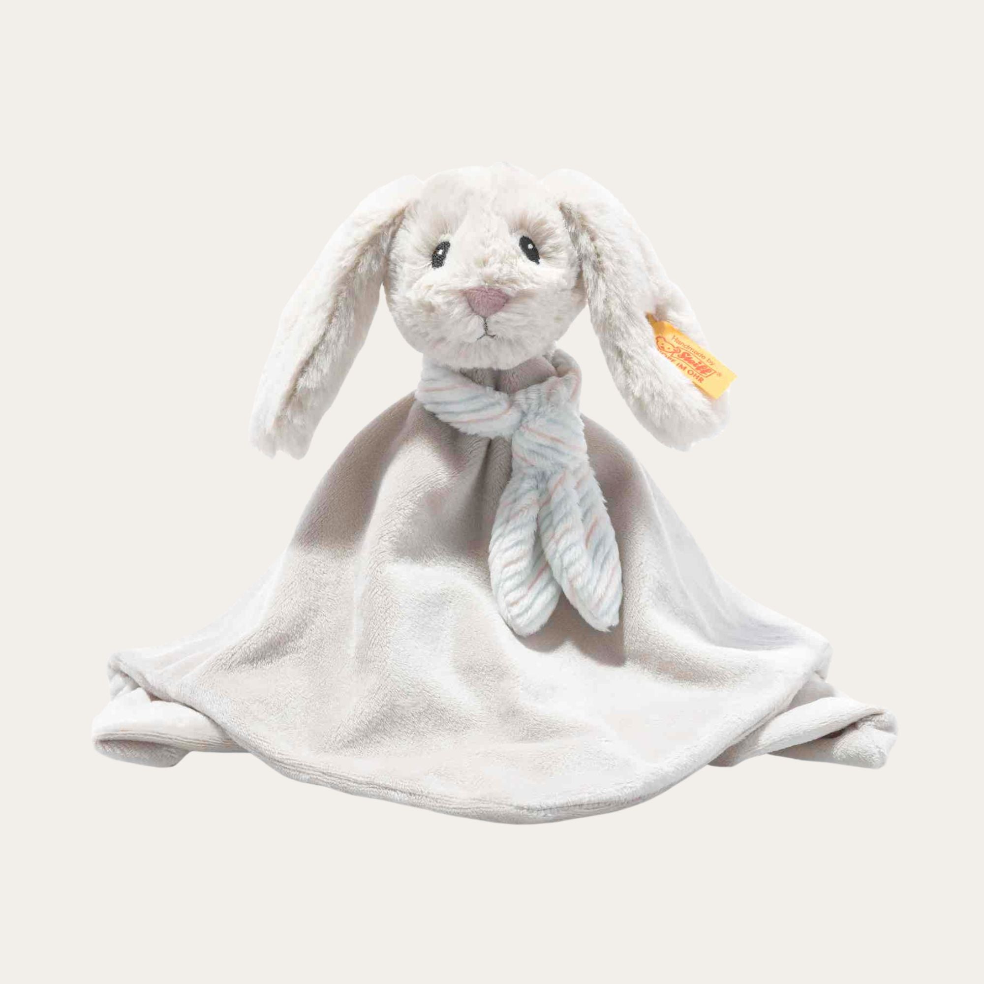 Steiff Soft Cuddly Friends Hoppie Rabbit Baby Comforter - Bumbles & Boo