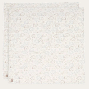 Large Elephant Muslin Swaddle – Oeko-Tex Cotton
