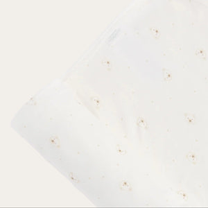 Soft bunny blanket for swaddling newborns in bear print