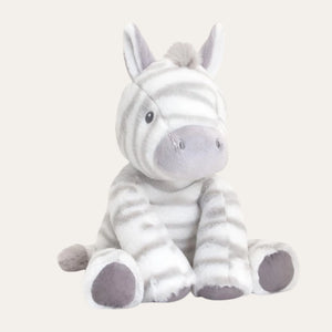 Soft cuddly soft toy zebra 25cm