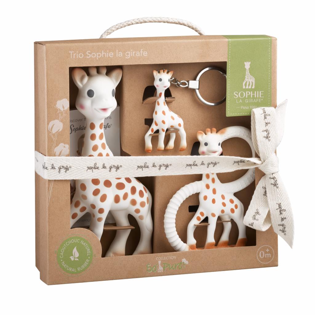 Sophie La Girafe Trio in box