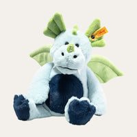steiff Samu Blue Dragon Soft & Cuddly Soft Toy Cuddly Toys.