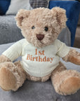 Happy 1st Birthday Teddy Bear Gift