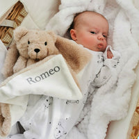 Teddy Bear Comforter Baby Comforter.